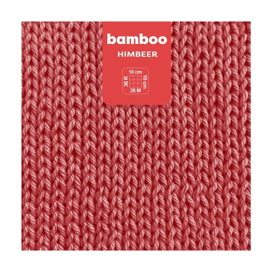 Myboshi Bamboo Bambusgarn 50g 125m – 266 Raspberry