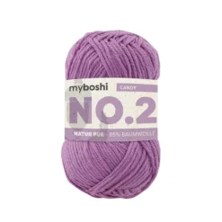 Myboshi Bomullsgarn No.2 50g – 2610 Candy