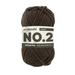 Myboshi Bomullsgarn No.2 50g – 2740 Cocoa