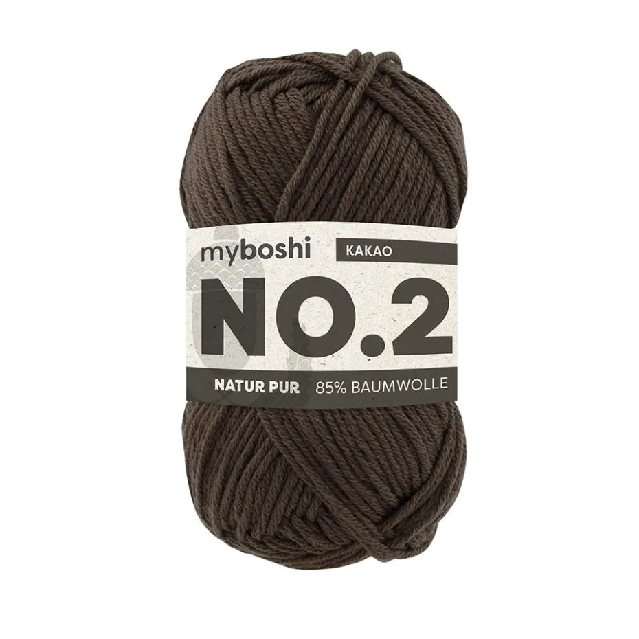 Myboshi Bomullsgarn No.2 50g – 2740 Cocoa
