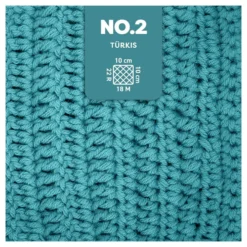 Myboshi Bomullsgarn No.2 50g – 2520 Turqoise