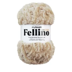 Myboshi Fellino 100g 65m – 872 Kiiro Lys brun