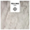 Myboshi Fellino 100g 65m – 891 Shiro Hvit