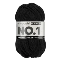 Myboshi Garn No.1 50g – 196 Black