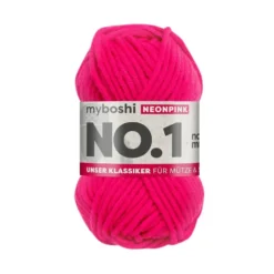 Myboshi Garn No.1 50g – 182 Neon Pink