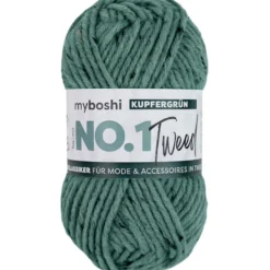 Myboshi Garn No.1 50g – Tweed Copper Green