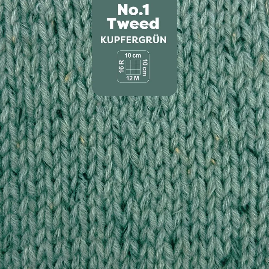 Myboshi Garn No.1 50g – Tweed Copper Green