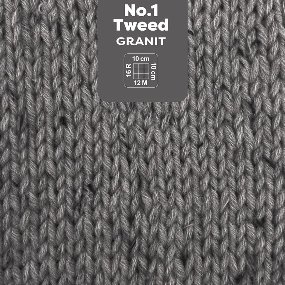 Myboshi Garn No.1 50g – Tweed Granite