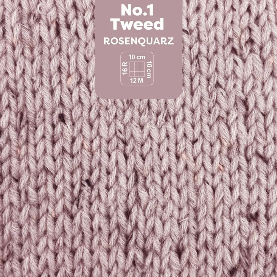Myboshi Garn No.1 50g – Tweed Rose Quartz