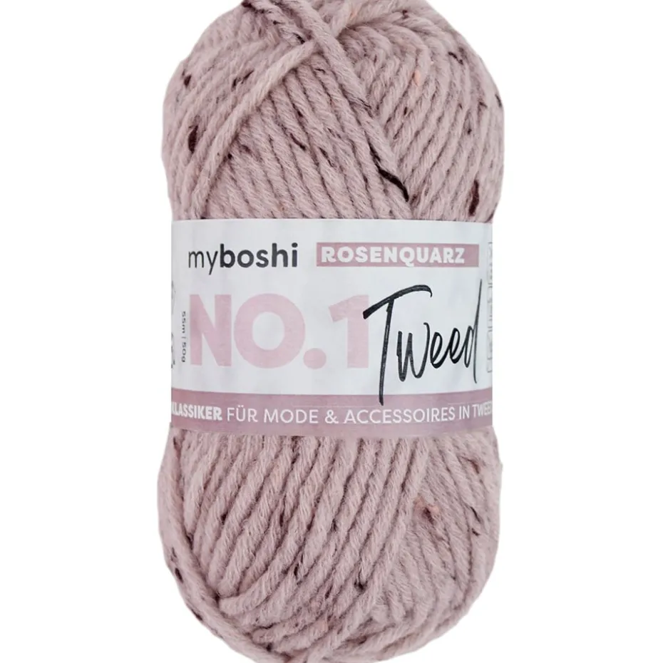 Myboshi Garn No.1 50g – Tweed Rose Quartz