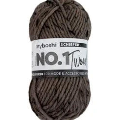 Myboshi Garn No.1 50g – Tweed Slate