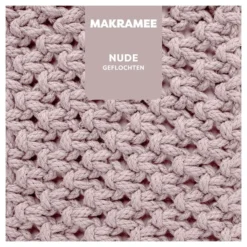 Myboshi Makramégarn Flettet 4mm 50m – Nude