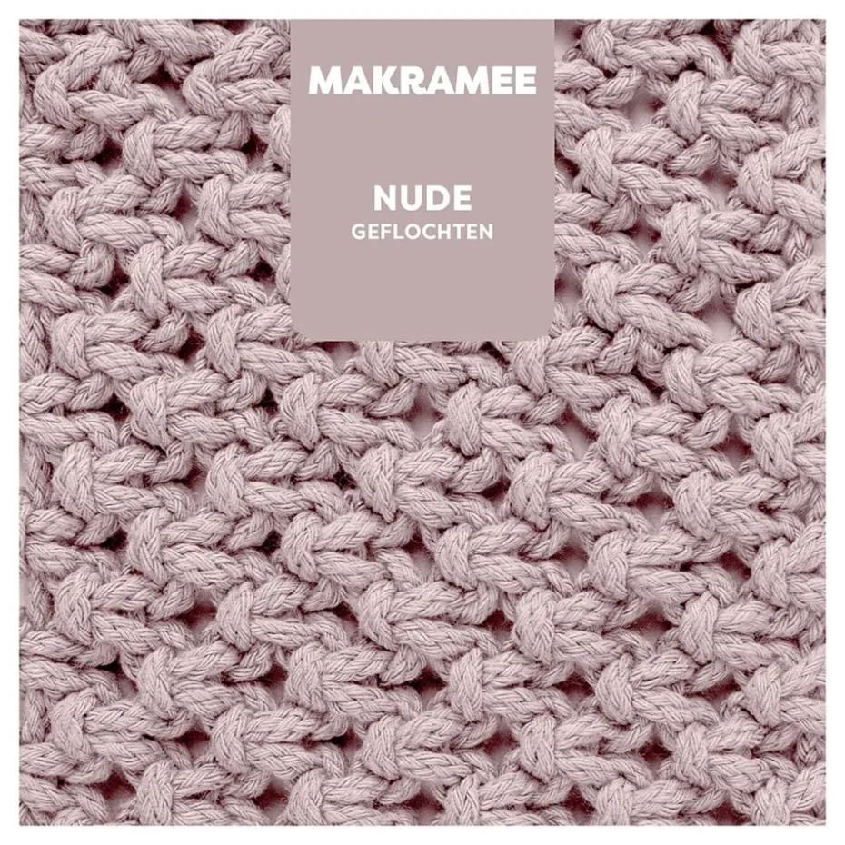 Myboshi Makramégarn Flettet 4mm 50m – Nude