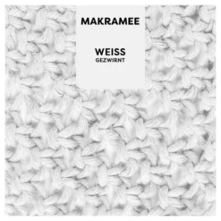Myboshi Makramégarn Tvinnet 4mm 50m – White