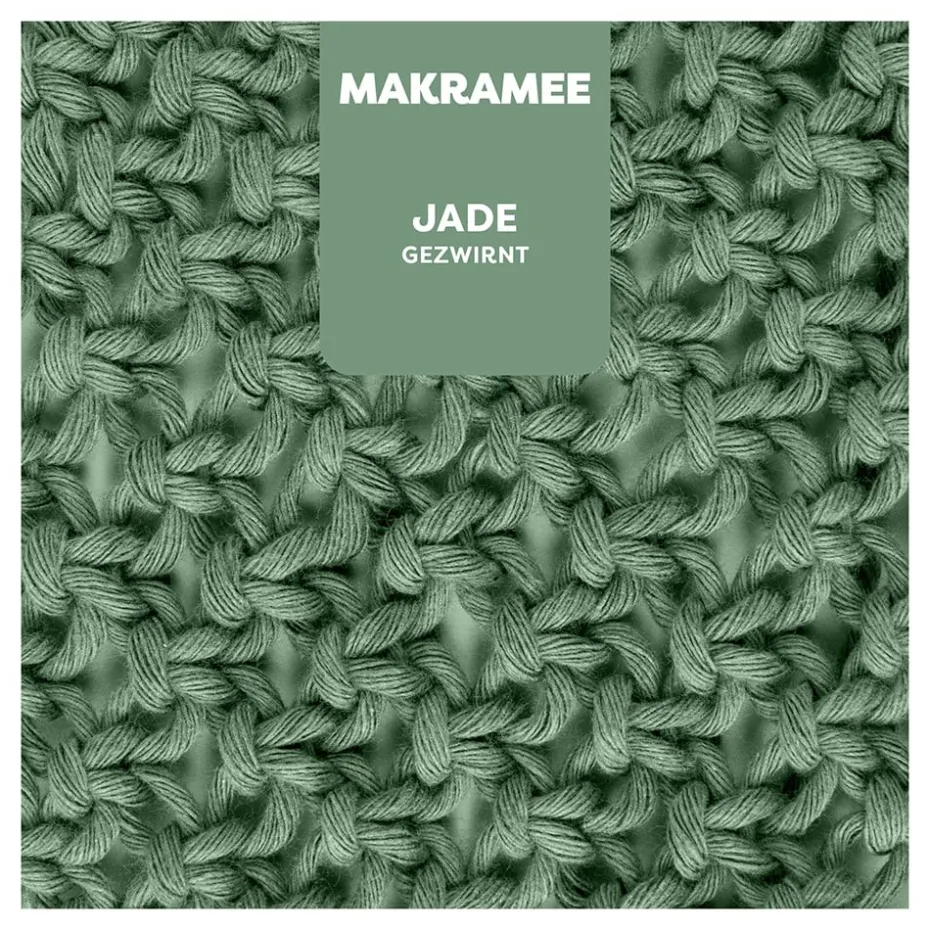 Myboshi Makramégarn Tvinnet 4mm 50m – Jade