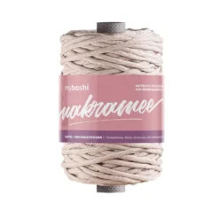 Myboshi Makramégarn Tvinnet 4mm 50m – Nude