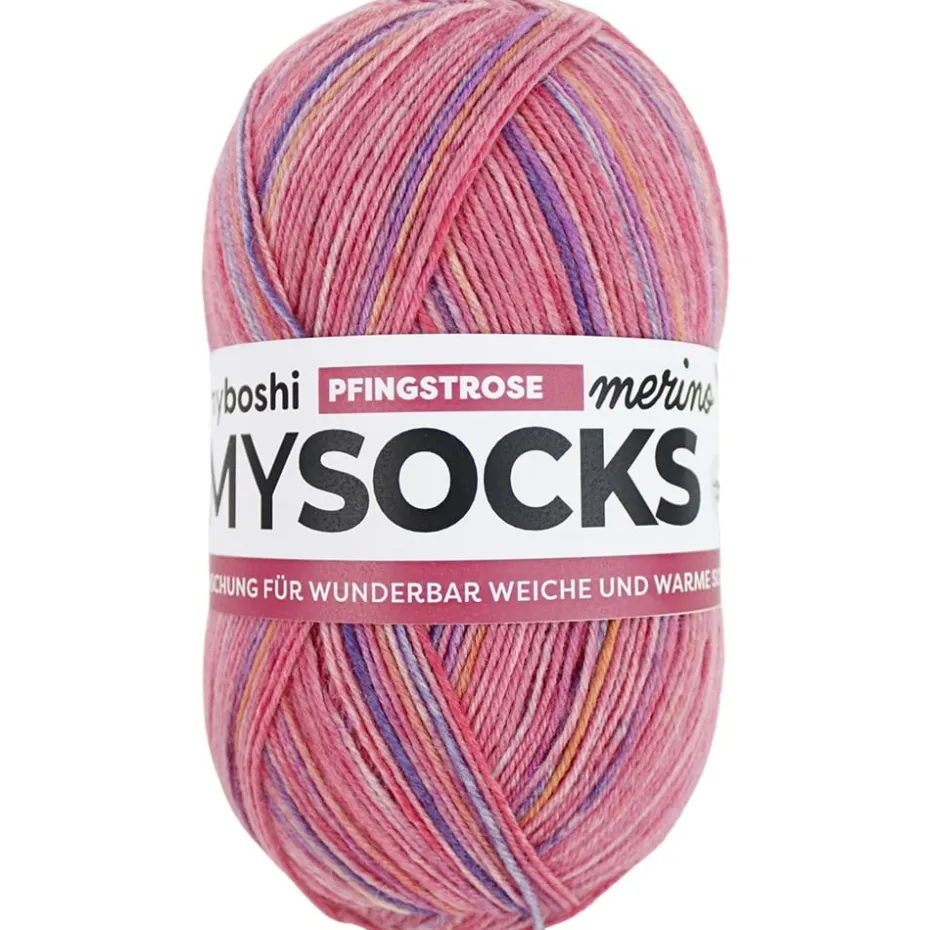Myboshi Mysocks Merino Sokkegarn 100g – Peony