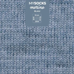 Myboshi Mysocks Merino Sokkegarn 100g – Blå