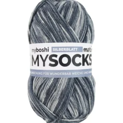 Myboshi Mysocks Merino Sokkegarn 100g – Silver leaf