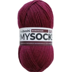 Myboshi Mysocks Uni Sokkegarn 100g – Bordeaux