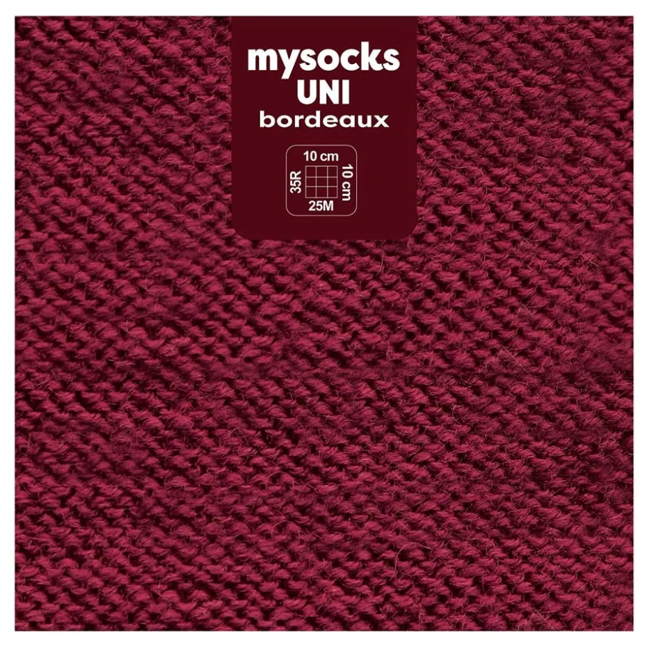 Myboshi Mysocks Uni Sokkegarn 100g – Bordeaux