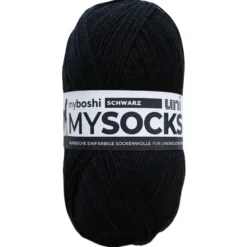 Myboshi Mysocks Uni Sokkegarn 100g – Sort