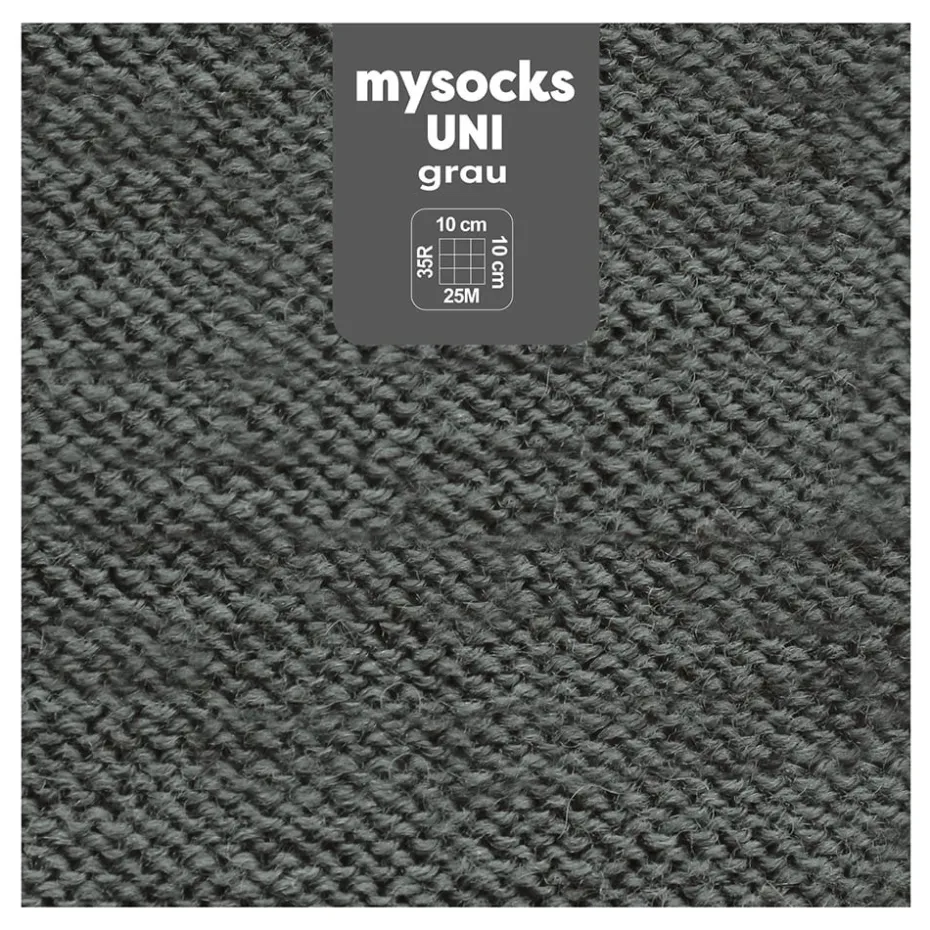 Myboshi Mysocks Uni Sokkegarn 100g – Grå