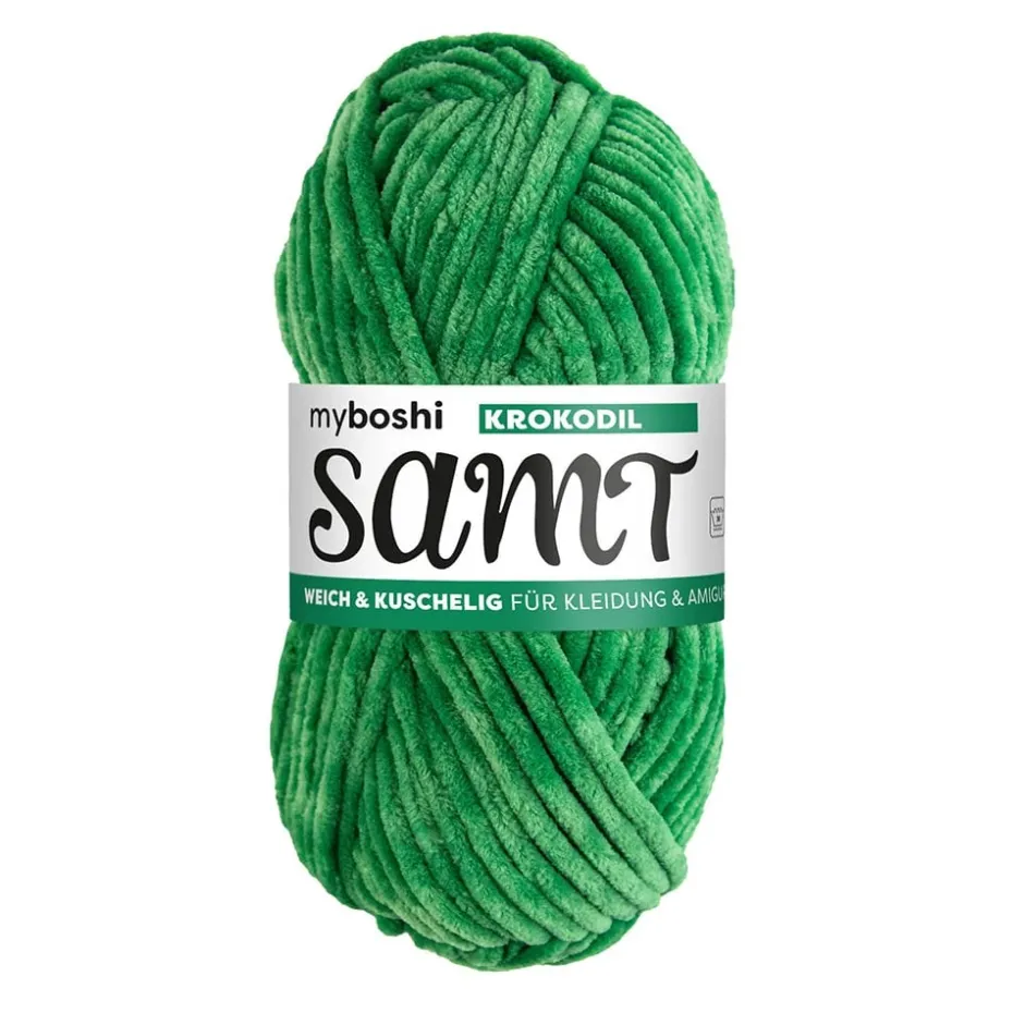 Myboshi Samt Chenillegarn 100g – 822 Crocodile