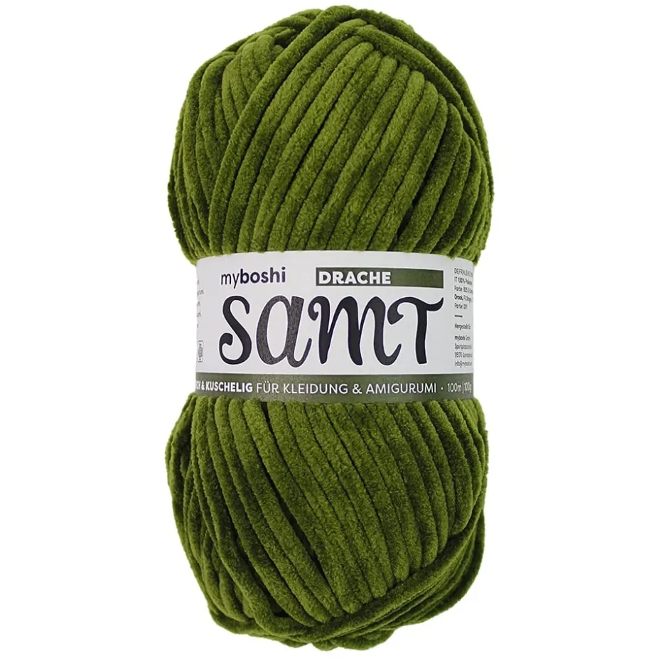 Myboshi Samt Chenillegarn 100g – 825 Dragon