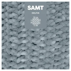 Myboshi Samt Chenillegarn 100g – 894 Dolphin