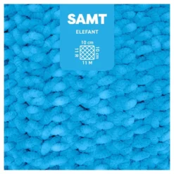 Myboshi Samt Chenillegarn 100g – 851 Elephant