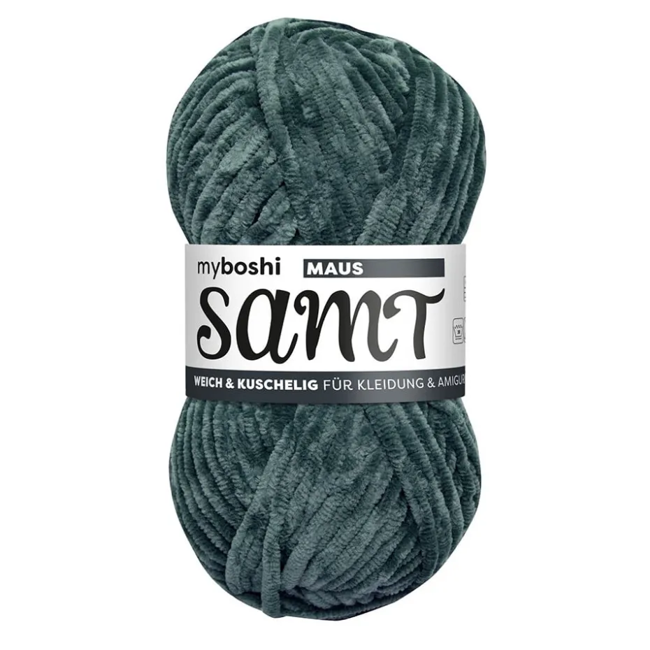 Myboshi Samt Chenillegarn 100g – 862 Mouse