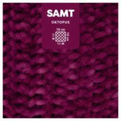 Myboshi Samt Chenillegarn 100g – 864 Octopus