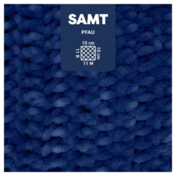 Myboshi Samt Chenillegarn 100g – 855 Peacock