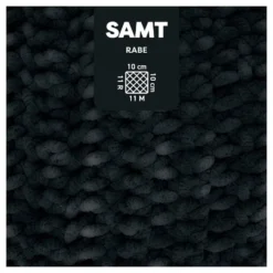 Myboshi Samt Chenillegarn 100g – 896 Raven