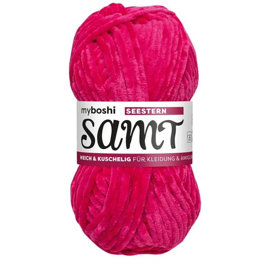 Myboshi Samt Chenillegarn 100g – 876 Starfish