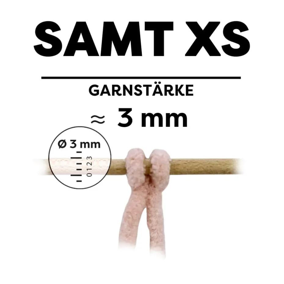 Myboshi Samt XS Chenillegarn 50g – 874 Cocoa