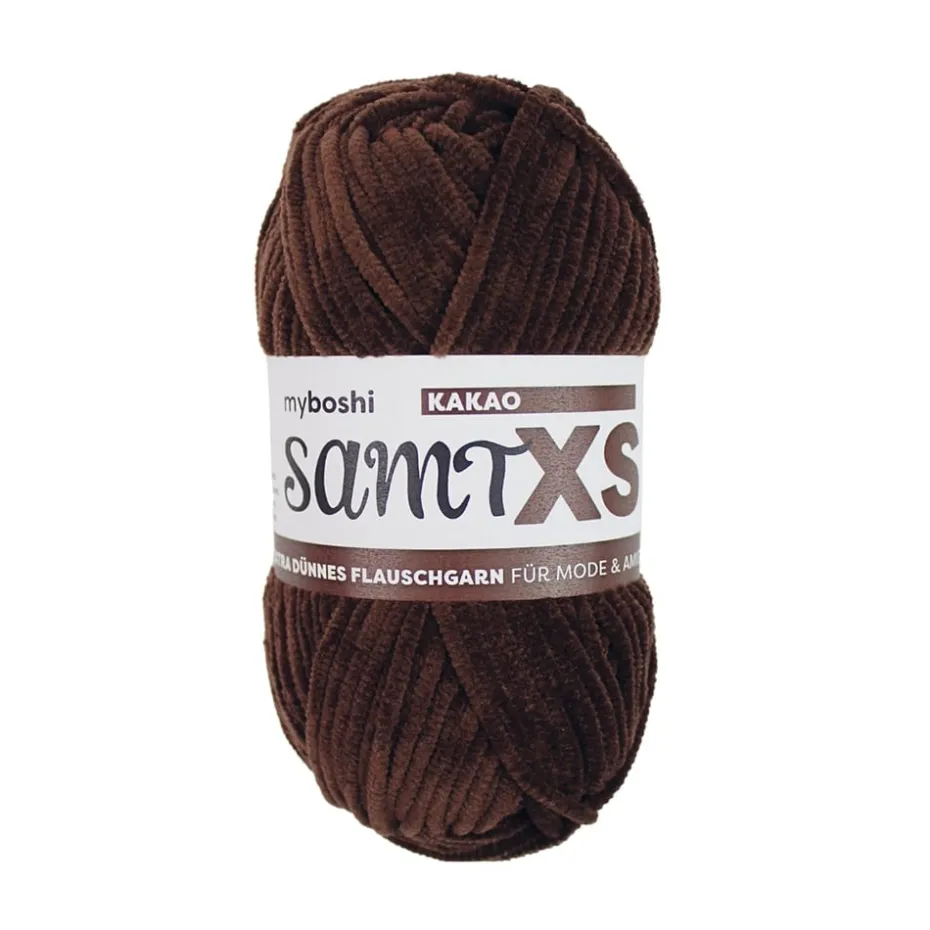 Myboshi Samt XS Chenillegarn 50g – 874 Cocoa