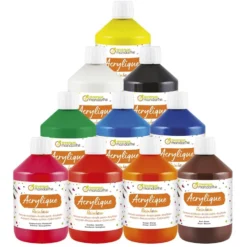 My Mandarine Akrylmaling 500ml – 10 Farger
