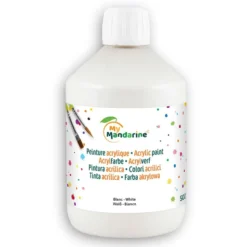 My Mandarine Akrylmaling 500ml – Hvit