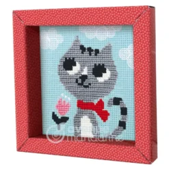 My Mandarine Broderisett 12,7×12,7cm – Cat