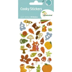 My Mandarine Cooky Klistremerker – Høst