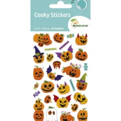 My Mandarine Cooky Klistremerker – Halloween gresskar