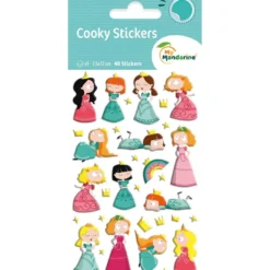 My Mandarine Cooky Klistremerker – Prinsesser 2