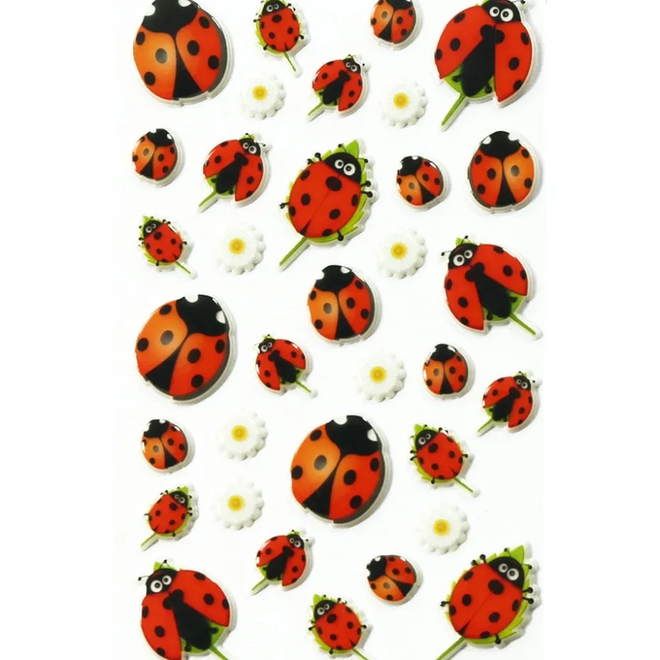 My Mandarine Cooky klistremerker – Marihøner
