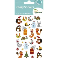 My Mandarine Cooky klistremerker – Jul dyr