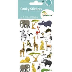 My Mandarine Cooky klistremerker – Savannen