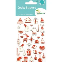 My Mandarine Cooky klistremerker – Jul skandinavisk
