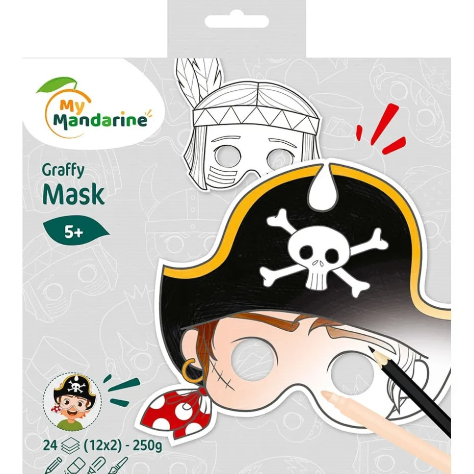 My Mandarine Graffy Mask – Boy