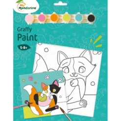 My Mandarine Graffy Paint Malesett – Katt